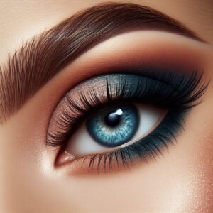 eye makeup for blue eyes